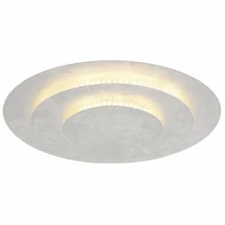 Luminaires Globo Lighting Éclairage Led|Heda Plafonnier LED Argenté, 1 lumière