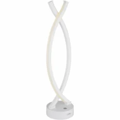 Luminaires Globo Lighting Éclairage Led|Hela Lampe à poser LED Blanc, 1 lumière