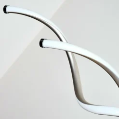 hofstein Éclairage Led|Henrichemont Suspension, Suspension LED Nickel mat, 1 lumière