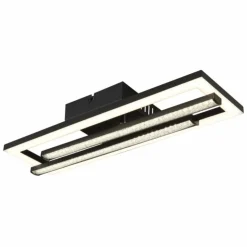 Luminaires Globo Lighting Éclairage Led|Highway Plafonnier LED Noir, 1 lumière