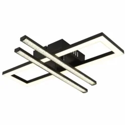 Luminaires Globo Lighting Éclairage Led|Highway Plafonnier LED Noir, 1 lumière