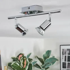 hofstein Spots Et Projecteurs|Ilaro Plafonnier, Spot de plafond Chrome, 2 lumières