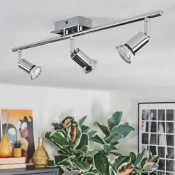 hofstein Spots Et Projecteurs|Ilaro Plafonnier, Spot de plafond Chrome, 3 lumières