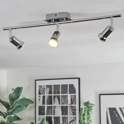 hofstein Spots Et Projecteurs|Ilaro Plafonnier, Spot de plafond Chrome, 3 lumières