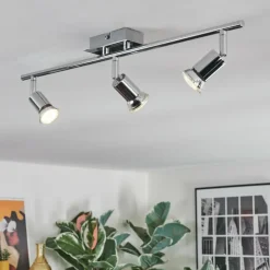 hofstein Spots Et Projecteurs|Ilaro Plafonnier, Spot de plafond Chrome, 3 lumières
