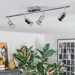 hofstein Spots Et Projecteurs|Ilaro Plafonnier, Spot de plafond Chrome, 4 lumières