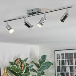 hofstein Spots Et Projecteurs|Ilaro Plafonnier, Spot de plafond Chrome, 4 lumières