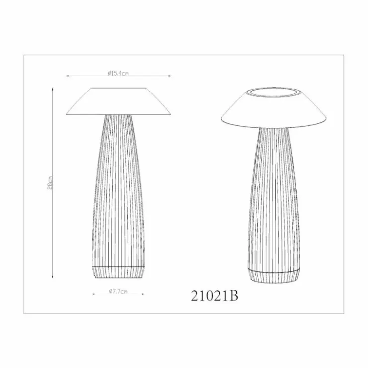Luminaires Globo Lighting Éclairage Led|Illumi Lampe à poser LED Noir, 1 lumière