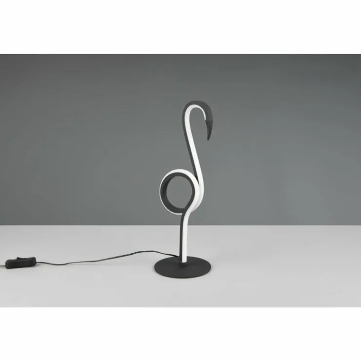 Luminaires Reality Lampes À Poser|Ingo Lampe à poser LED Noir, 1 lumière