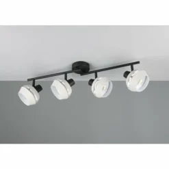 Luminaires Reality Spots Et Projecteurs|Isla Spot de plafond Gris, 4 lumières
