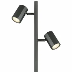 Luminaires Globo Lighting Lampadaires Et Lampes Sur Pied|James Lampadaire Gris, 2 lumières