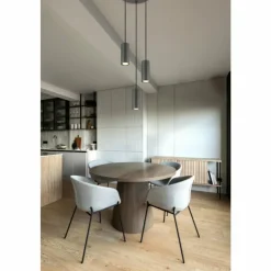 Luminaires Globo Lighting Suspensions|James Suspension Gris, 3 lumières