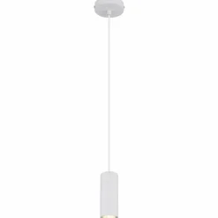 Luminaires Globo Lighting Suspensions|James Suspension Blanc, 1 lumière
