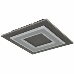 Luminaires Globo Lighting Éclairage Led|Jayden Plafonnier LED Anthracite, 1 lumière