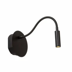 Luminaires Lucide Éclairage Led|JOLIJN Applique murale LED Noir, 1 lumière