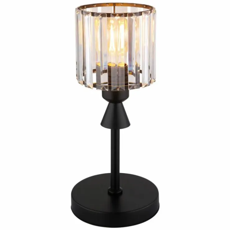 Luminaires Globo Lighting Lampes À Poser|Jordana Lampe à poser Noir, 1 lumière