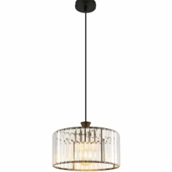 Luminaires Globo Lighting Suspensions|Jordana Suspension Noir, 1 lumière