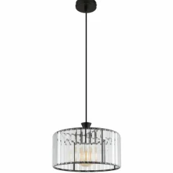 Luminaires Globo Lighting Suspensions|Jordana Suspension Noir, 1 lumière