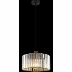 Luminaires Globo Lighting Suspensions|Jordana Suspension Noir, 1 lumière