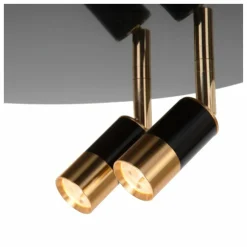 Luminaires Lucide Éclairage Led|JUBEL Plafonnier LED Chrome, 2 lumières