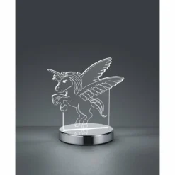 Luminaires Reality Éclairage Led|Karo Lampe à poser LED Chrome, 1 lumière