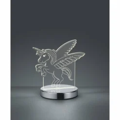 Luminaires Reality Éclairage Led|Karo Lampe à poser LED Chrome, 1 lumière