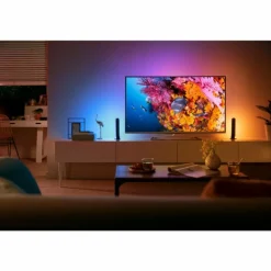 Kit de base double Philips Hue Ambiance White & Color Play Lightbar LED Noir, 2 lumières, Changeur de couleurs