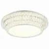 Luminaires Globo Lighting Éclairage Led|Klara Plafonnier LED Chrome, 1 lumière, Télécommandes