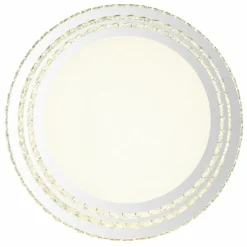 Luminaires Globo Lighting Éclairage Led|Klara Plafonnier LED Chrome, 1 lumière, Télécommandes