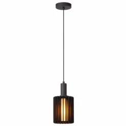 Luminaires Lucide Suspensions|LAMBRES Suspension Noir, 1 lumière