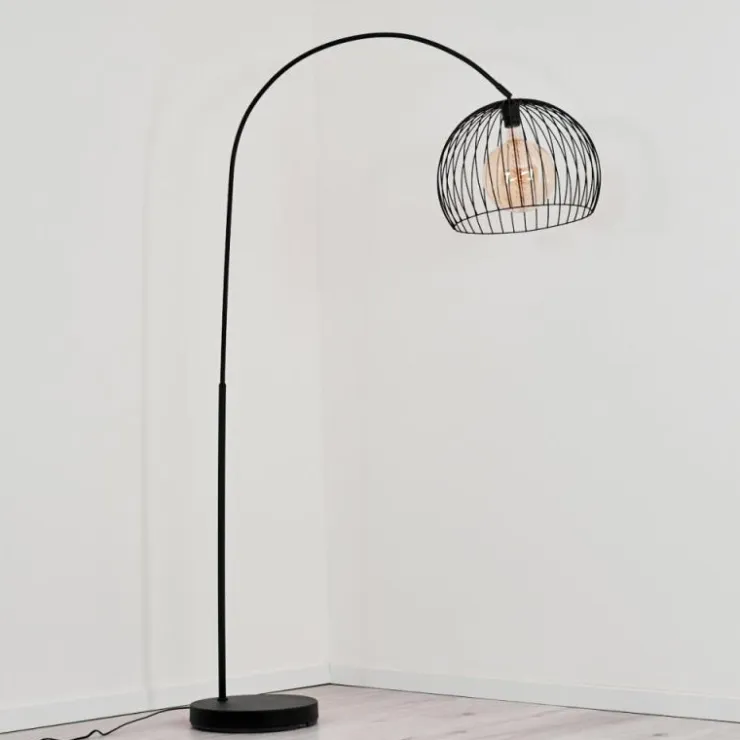 hofstein Lampadaires Et Lampes Sur Pied|Lampadaire Espairo Noir, 1 lumière