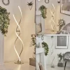 hofstein Lampadaires Et Lampes Sur Pied|Lampadaire Henrichemont LED Chrome, Nickel mat, 1 lumière