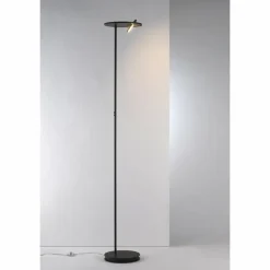 Luminaires Bopp Éclairage Led|Lampadaire à vasque Bopp-Leuchten SHARE LED Noir, 1 lumière