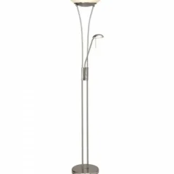 Luminaires Brilliant Éclairage Led|Lampadaire à vasque Brilliant Leuchten Finn LED Blanc, 1 lumière