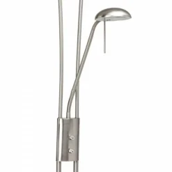Luminaires Brilliant Éclairage Led|Lampadaire à vasque Brilliant Leuchten Finn LED Blanc, 1 lumière