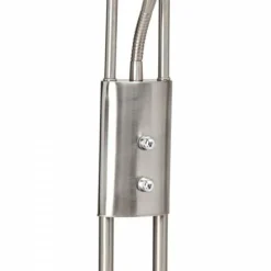 Luminaires Brilliant Éclairage Led|Lampadaire à vasque Brilliant Leuchten Finn LED Blanc, 1 lumière
