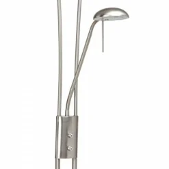 Luminaires Brilliant Lampadaires Et Lampes Sur Pied|Lampadaire à vasque Brilliant Leuchten Ollie LED Blanc, 1 lumière