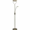 Luminaires Brilliant Éclairage Led|Lampadaire à vasque Brilliant Leuchten Ollie LED Laiton, 1 lumière
