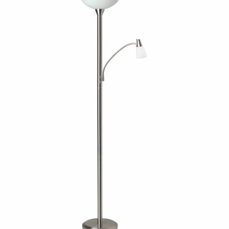 Luminaires Brilliant Éclairage Led|Lampadaire à vasque Brilliant Lucy LED Fer, 1 lumière