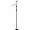 Luminaires Brilliant Lampadaires Et Lampes Sur Pied|Lampadaire à vasque Brilliant Spari Noir, 2 lumières