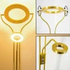hofstein Éclairage Led|Lampadaire à vasque Donna LED Laiton, 2 lumières