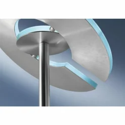 Luminaires Fischer & Honsel Éclairage Led|Lampadaire à vasque Fischer & Honsel Dent LED Nickel mat, 1 lumière