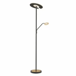 Luminaires Fischer & Honsel Éclairage Led|Lampadaire à vasque Fischer & Honsel Dent LED Noir, 1 lumière