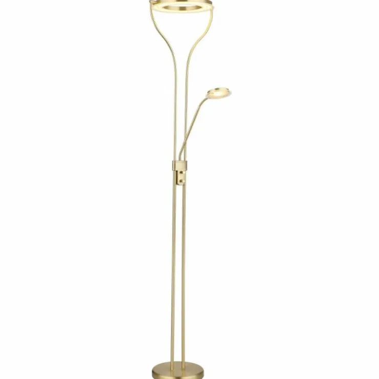 Luminaires Globo Lighting Éclairage Led|Lampadaire à vasque Globo EBRO LED Laiton, 1 lumière