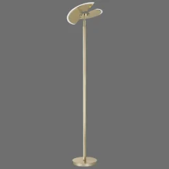 Luminaires Paul Neuhaus Éclairage Led|Lampadaire à vasque Paul Neuhaus PURE-MUTIL LED Laiton, 2 lumières
