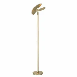Luminaires Paul Neuhaus Éclairage Led|Lampadaire à vasque Paul Neuhaus PURE-MUTIL LED Laiton, 2 lumières