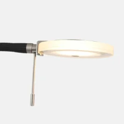 Luminaires Steinhauer Éclairage Led|Lampadaire à vasque Steinhauer Turound LED Acier brossé, 2 lumières