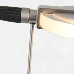 Luminaires Steinhauer Éclairage Led|Lampadaire à vasque Steinhauer Turound LED Acier brossé, 2 lumières