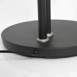 Luminaires Steinhauer Lampadaires Et Lampes Sur Pied|Lampadaire à vasque Steinhauer Turound LED Noir, 2 lumières