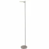 Luminaires Steinhauer Éclairage Led|Lampadaire à vasque Steinhauer Turound LED Acier brossé, 1 lumière